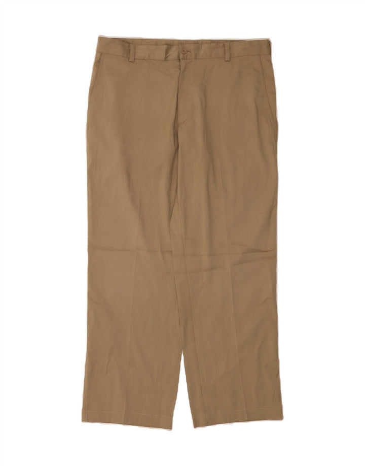 NIKE Mens Straight Chino Trousers W36 L30 Beige Polyester Vintage Nike and Second-Hand Nike from Messina Hembry 
