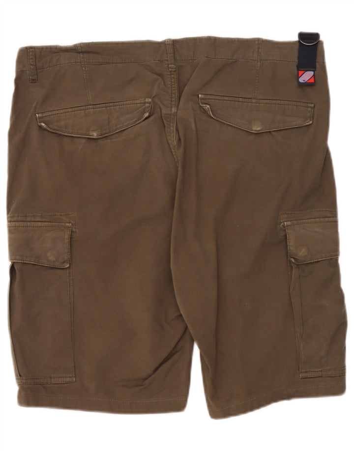 Męskie szorty cargo Scotch & Soda W34, duże, bawełniane w kolorze khaki