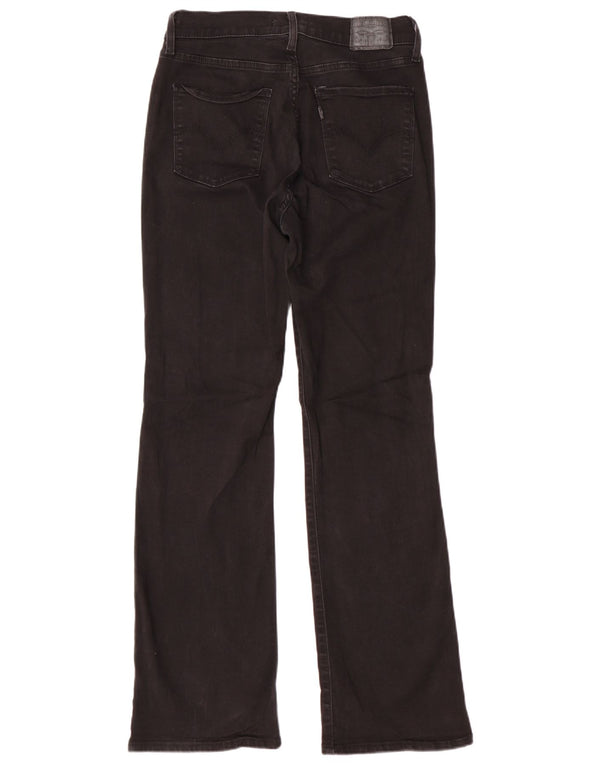 Damskie jeansy Levi's Bootcut US 8 Medium W29 L32 Czarna bawełna