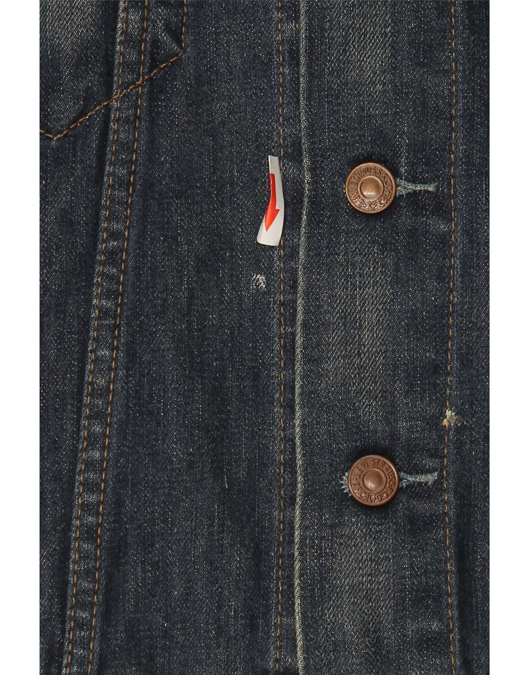 Kurtka dżinsowa chłopięca Levi's 11-12 lat, średnia niebieska, bawełniana