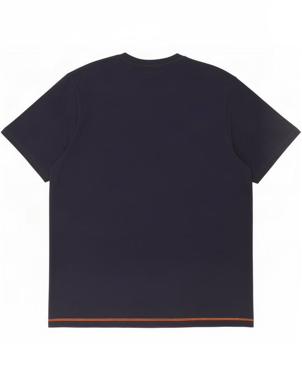 Męska koszulka z grafiką Jack & Jones, 2XL, granatowa, bawełniana