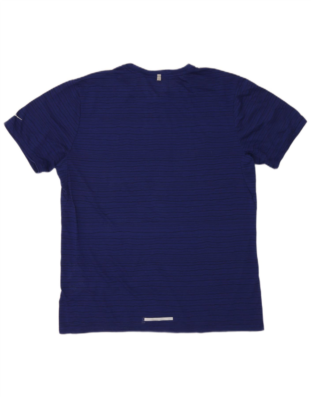 Męski T-shirt Nike Dri Fit Top XL, poliester w granatowe paski