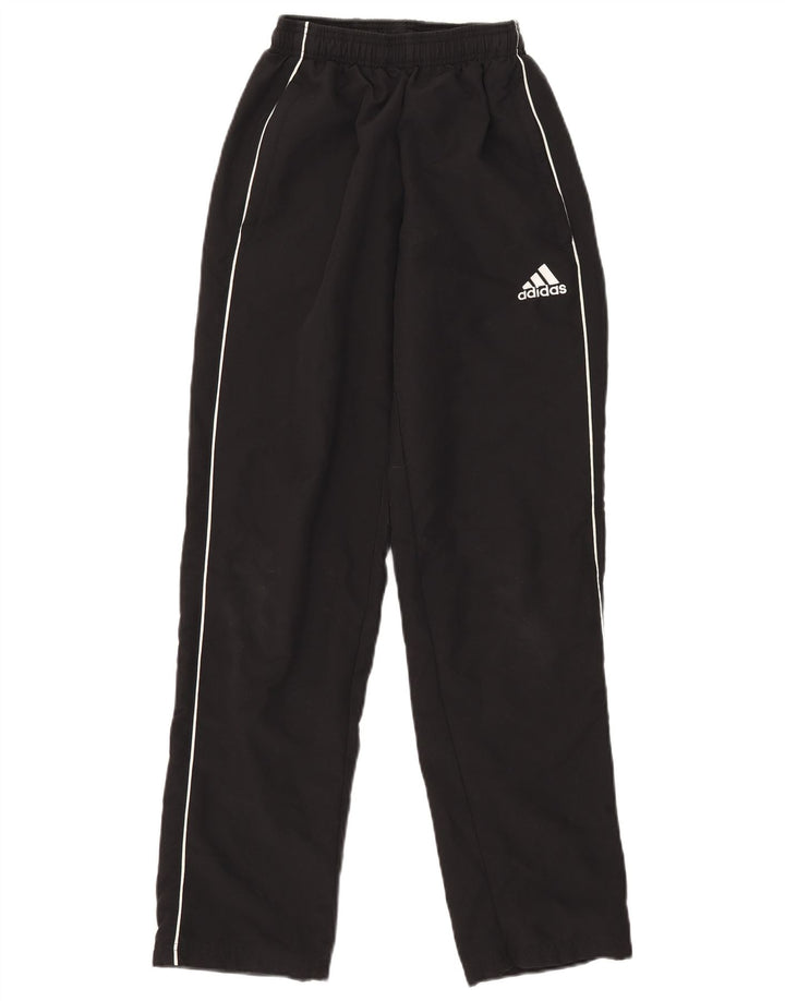 Męskie spodnie dresowe Adidas XS, czarne, poliestrowe