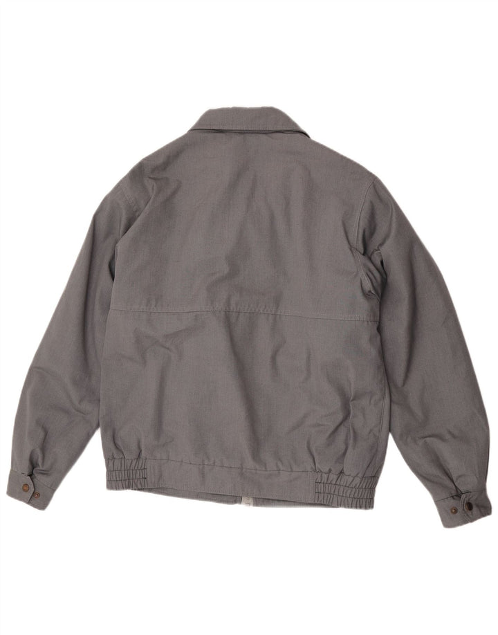 Męska kurtka wiatrówka Bomber Vintage UK 38 Medium Grey