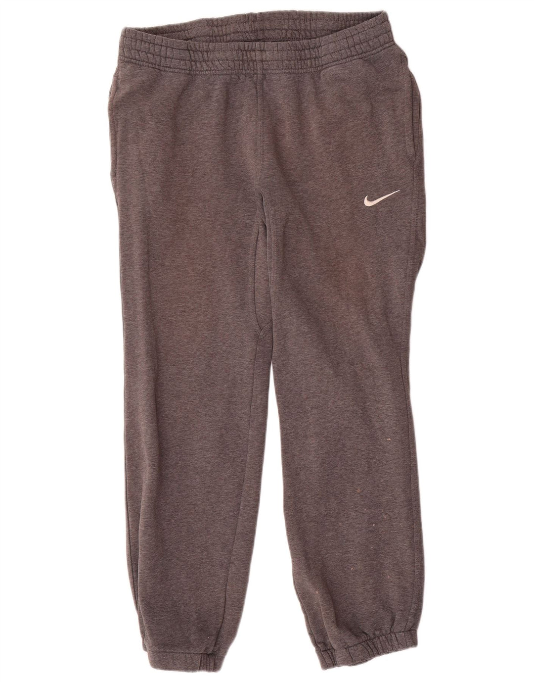 Męskie spodnie dresowe Nike, średnioszare, bawełniane