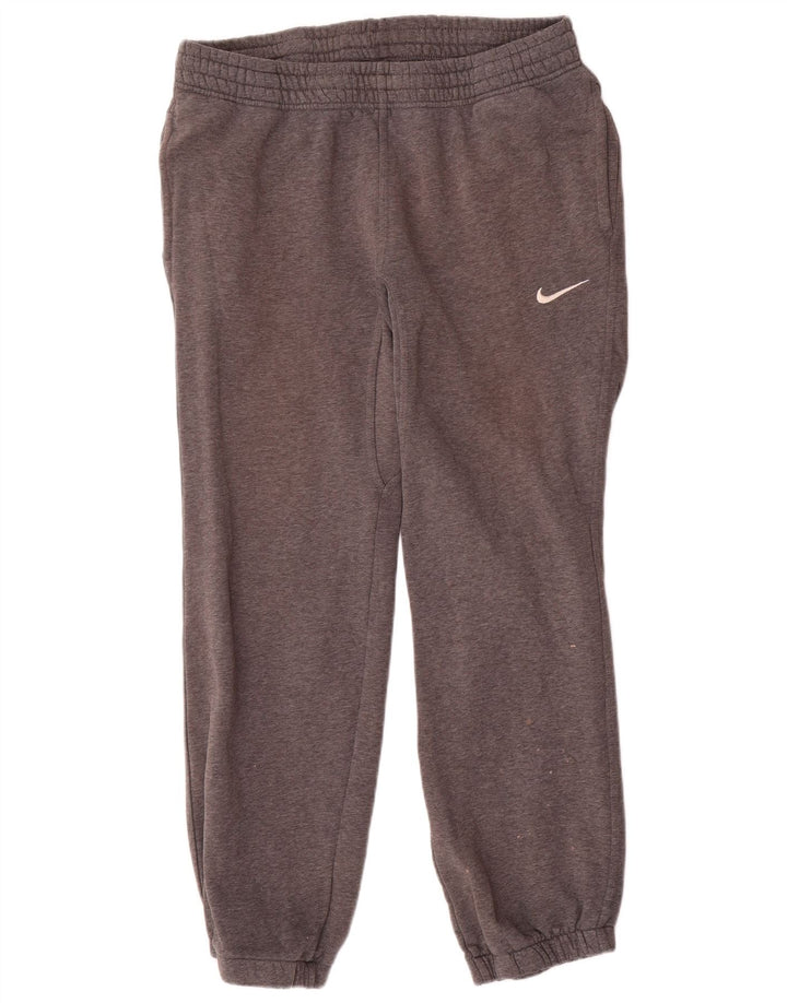 Męskie spodnie dresowe Nike, średnioszare, bawełniane