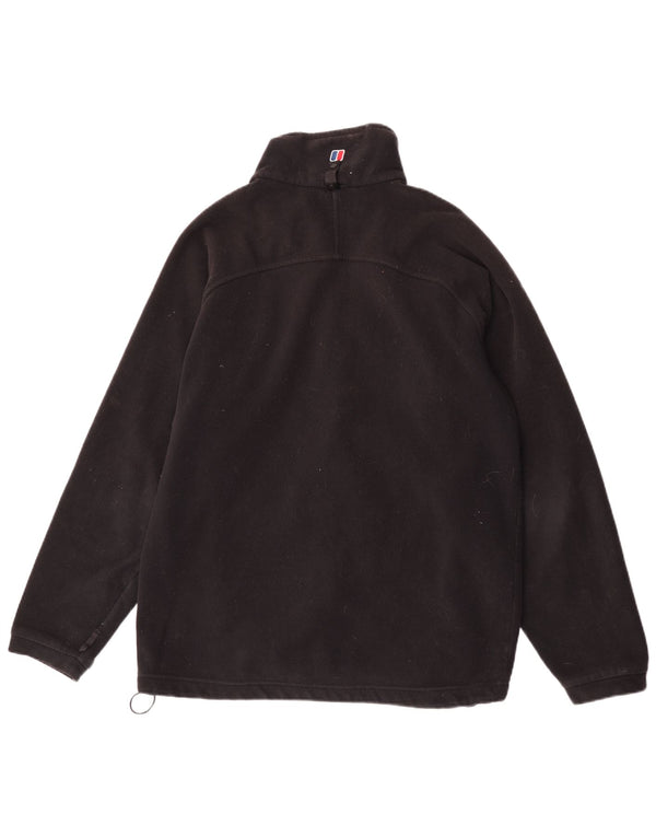 Męska kurtka polarowa Berghaus UK 42 XL, czarna, poliestrowa