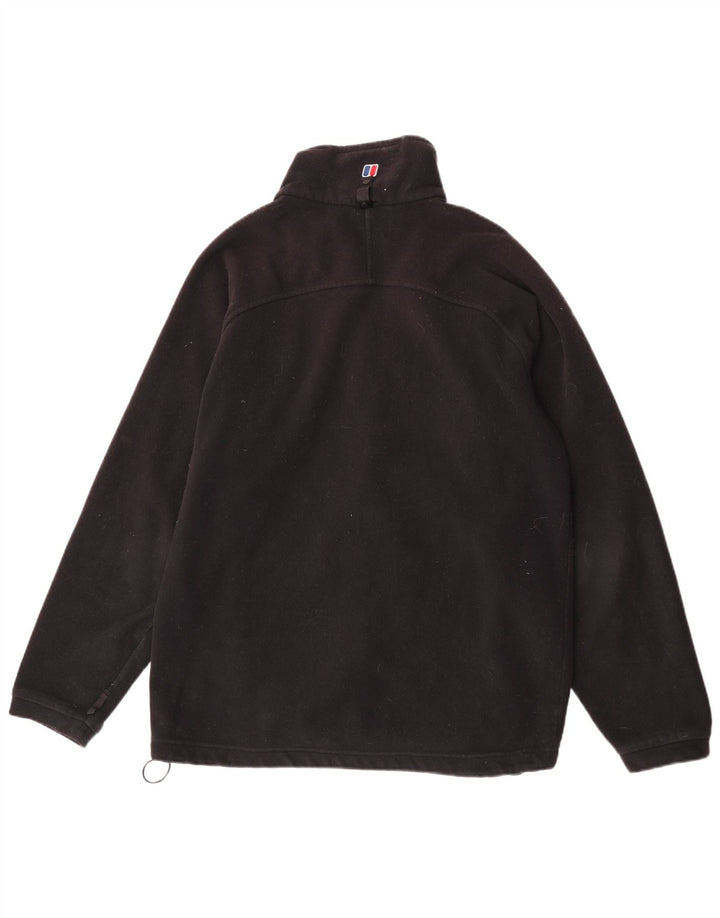 Męska kurtka polarowa Berghaus UK 42 XL, czarna, poliestrowa