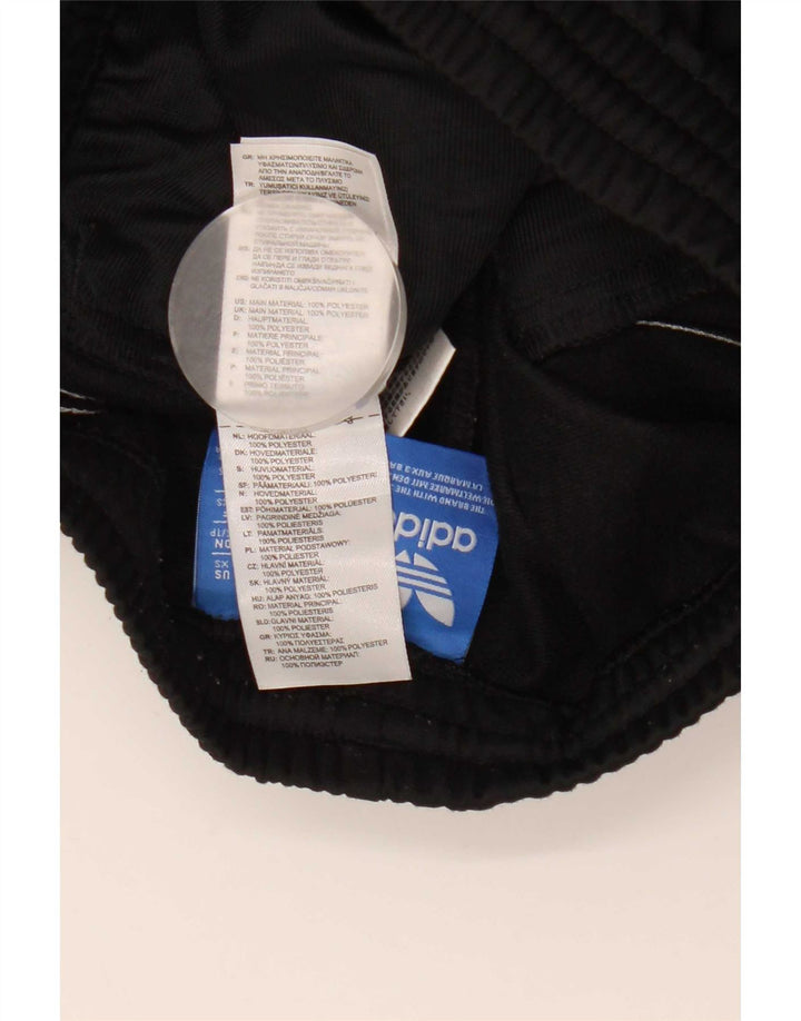 Damskie spodnie dresowe Adidas UK 4 XS, czarne, poliestrowe