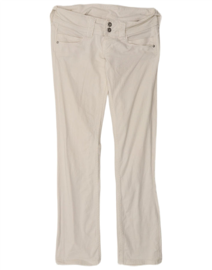 PEPE Jeansy Damskie Venus Slim W28 L32 Biała Bawełna