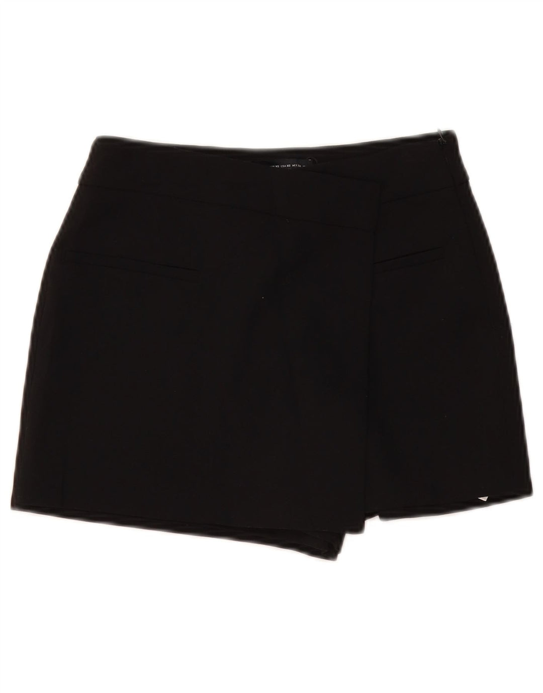 Skort damski Zara UK 6 XS, czarny poliester