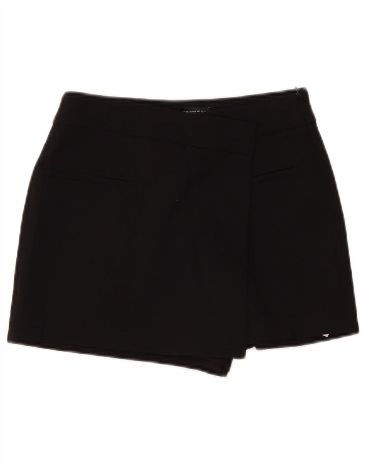 Skort damski Zara UK 6 XS, czarny poliester