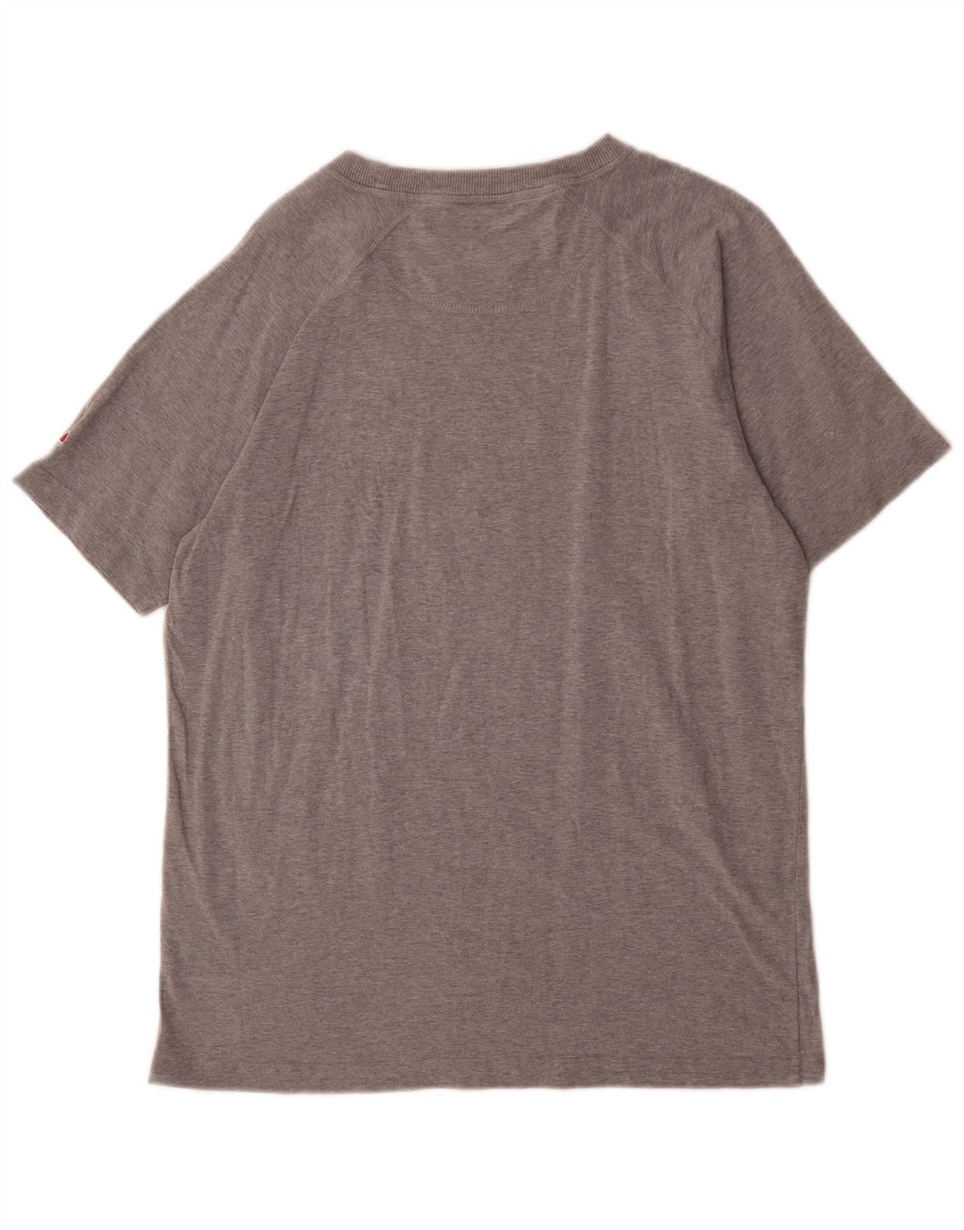 Męski T-shirt z grafiką Ellesse, duży, szary, nakrapiany bawełniany
