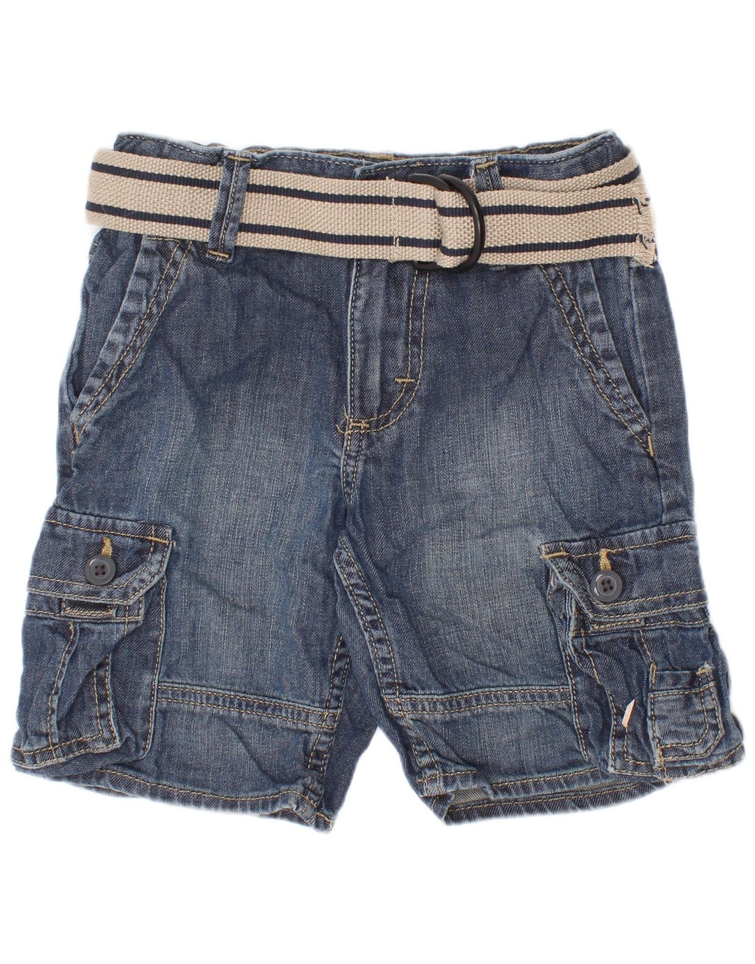 Chłopięce spodenki jeansowe Wrangler Cargo 3-4 lata W22 Niebieska bawełna