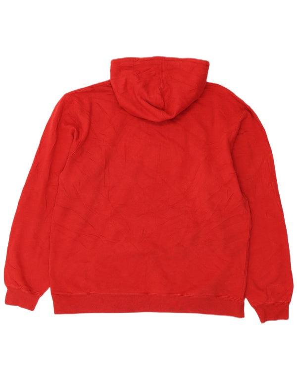 Adidas Męska bluza z kapturem Wisconsin Badgers Graphic XL, czerwona, bawełniana