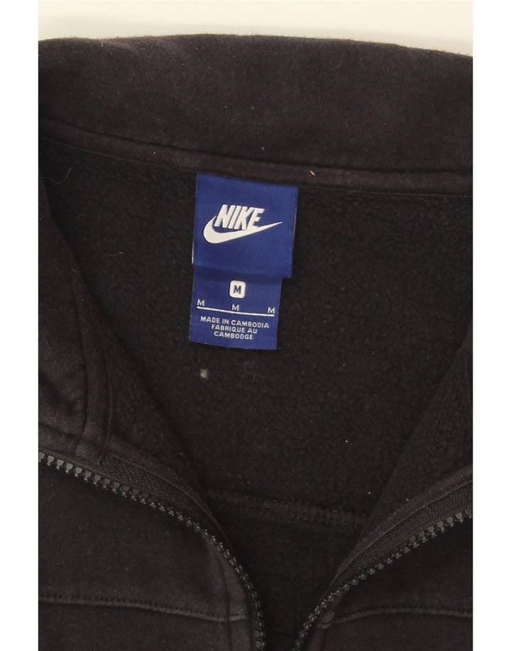 NIKE Mens Tracksuit Top Jacket Medium Black Cotton Vintage Nike and Second-Hand Nike from Messina Hembry 