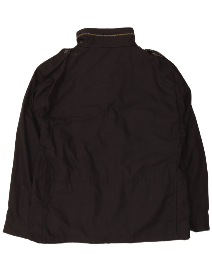 Męska kurtka użytkowa Vintage UK 44 2XL Czarny poliester