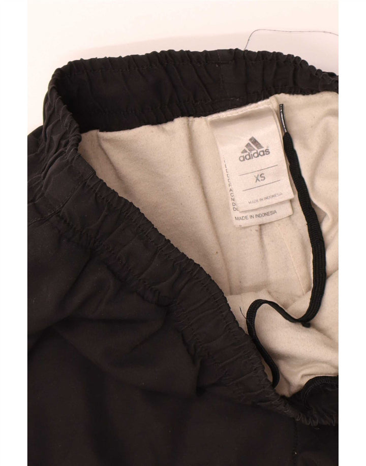 Męskie spodnie dresowe Adidas XS, czarne, poliestrowe