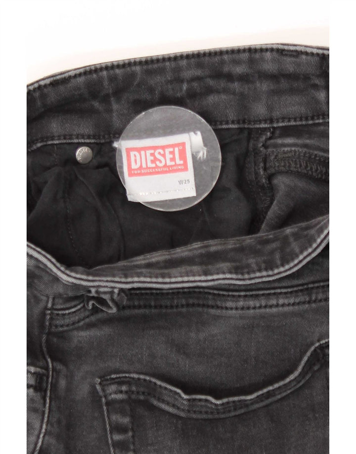 Damskie jeansy Skinny Diesel W25 L30 Szare