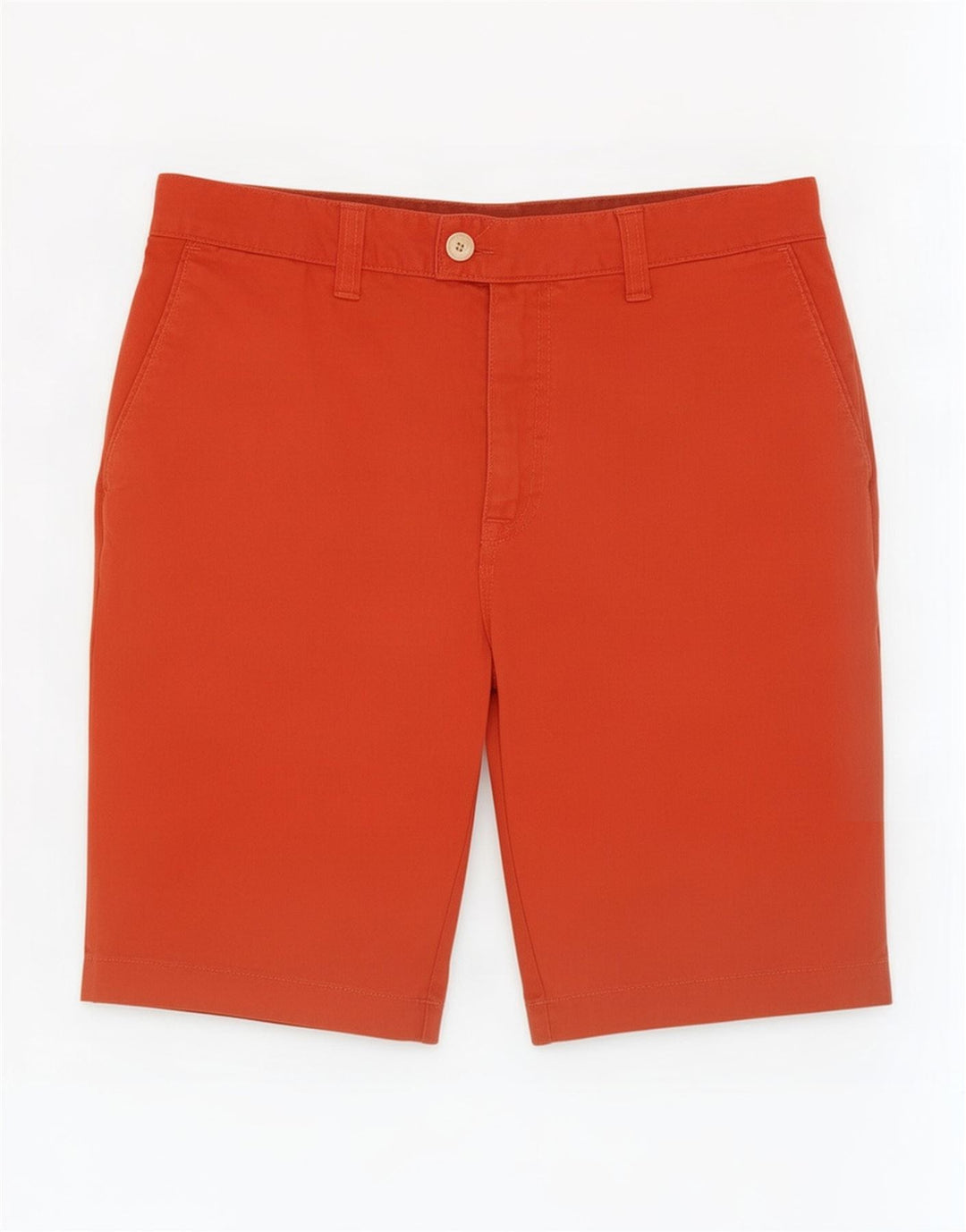 Męskie spodenki chino Ted Baker W32, średniopomarańczowa, bawełniana