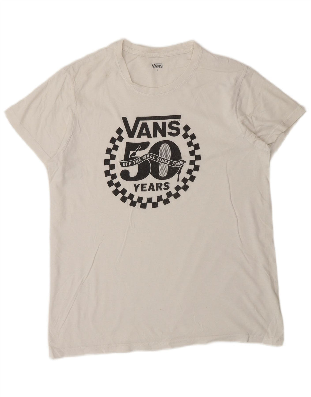 Męski T-shirt z grafiką Vans, mały, biały