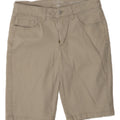 LEE Womens Riders Mid Rise Bermuda Shorts W30 Medium Grey Vintage Lee and Second-Hand Lee from Messina Hembry 