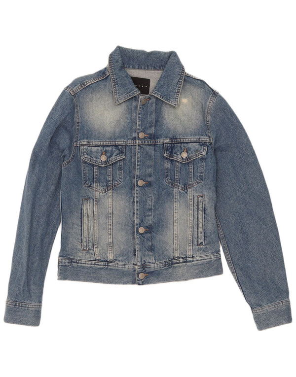 Męska kurtka dżinsowa Sisley UK 36 Small Blue Cotton