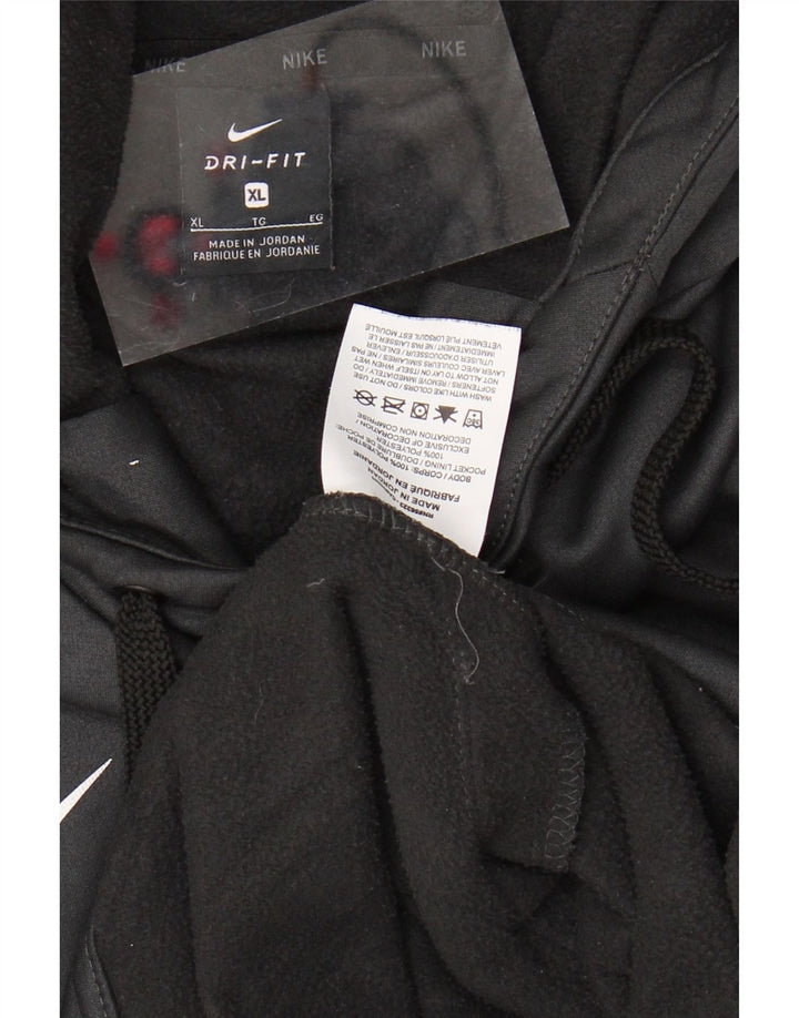 Męski sweter z kapturem NIKE Bellarmine Graphic XL, szary, poliestrowy