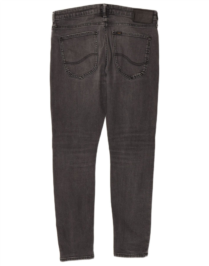 Męskie jeansy Lee Malone Skinny W32 L30, szara bawełna