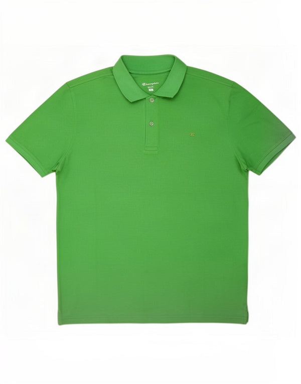 Męska koszulka polo Champion Easy Fit, duża, zielona