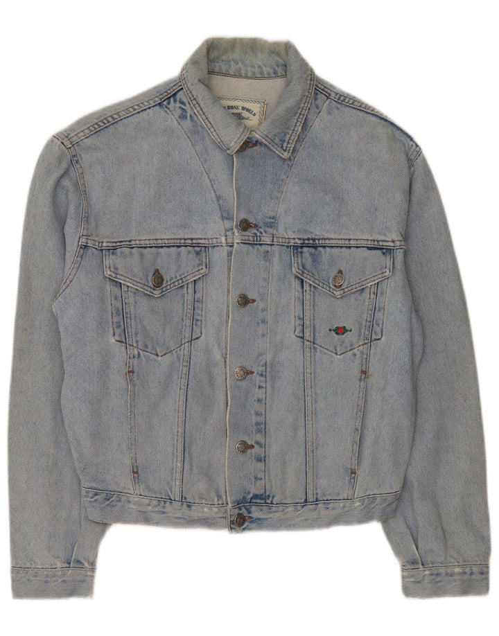 Damska kurtka dżinsowa CHARRO Oversize UK 10 Small, niebieska bawełniana