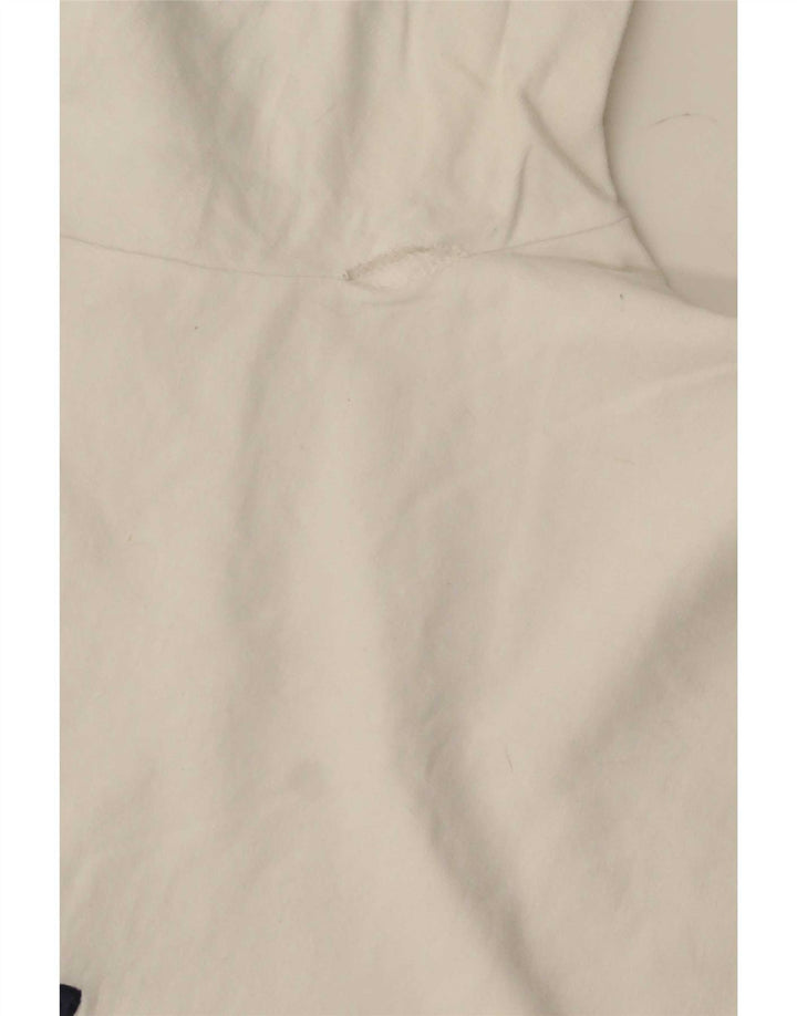Męska koszulka z grafiką Ellesse Top, średnia biała bawełna