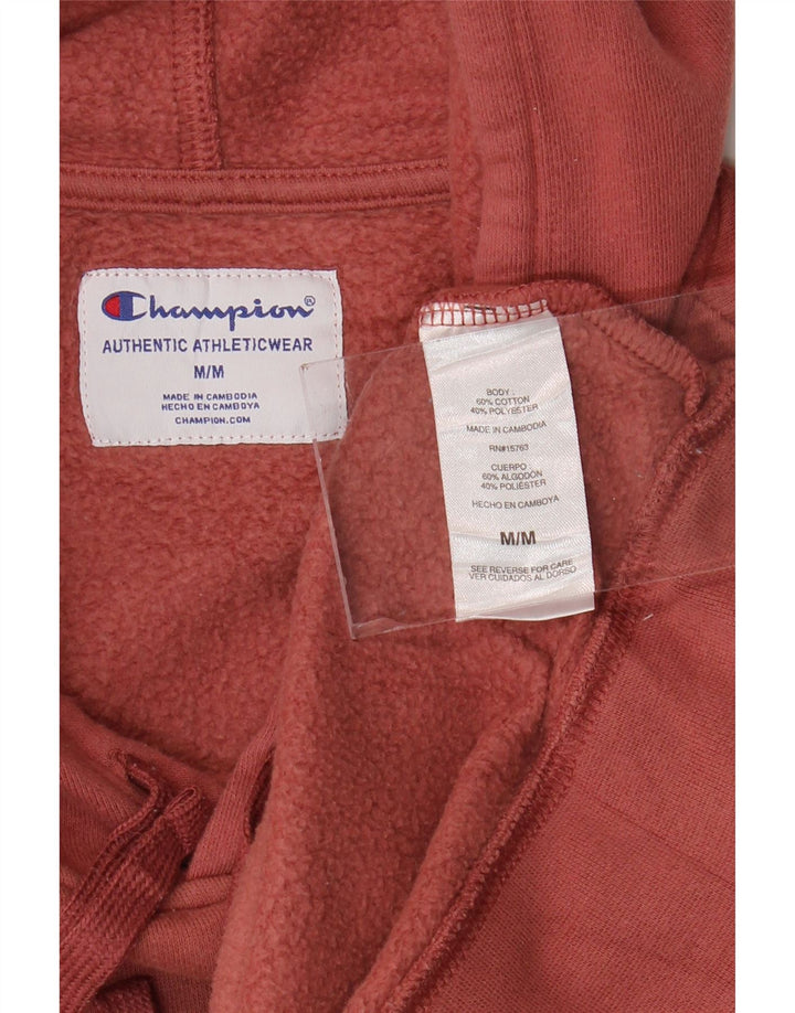Damski sweter oversize CHAMPION UK 14, średni bordowy, bawełniany