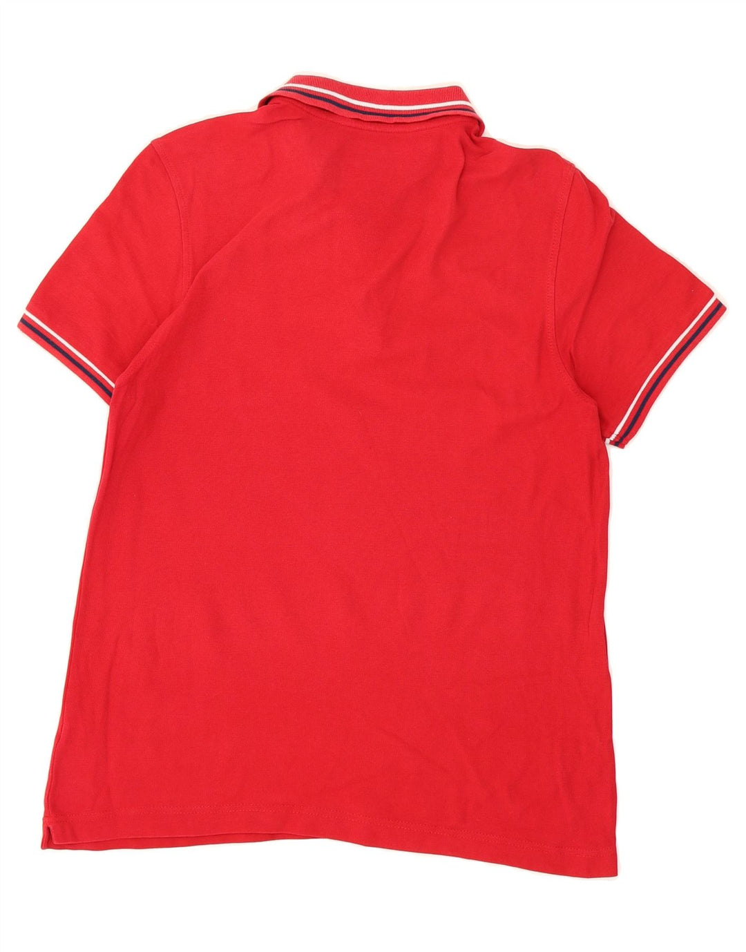 LOTTO Mens Polo Shirt Medium Red Cotton Vintage Lotto and Second-Hand Lotto from Messina Hembry 