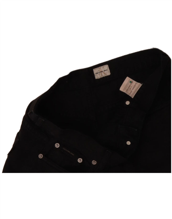 Męskie spodenki jeansowe CALVIN KLEIN W31, średnio czarne, bawełniane