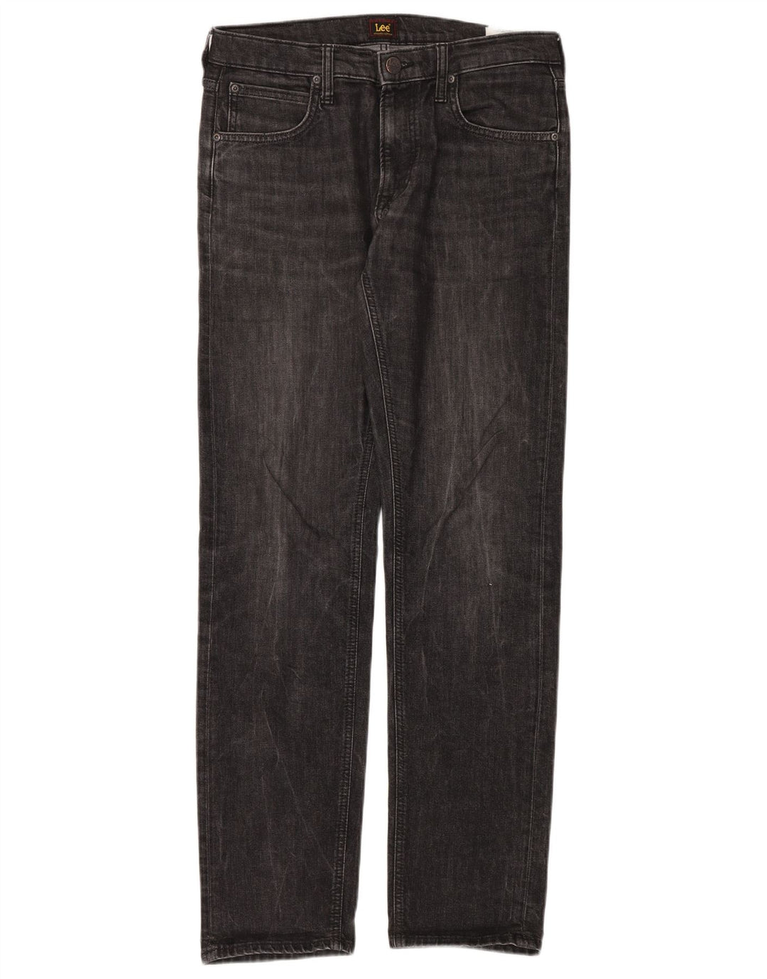 Męskie jeansy Lee Daren Zip Fly W32 L34 Szara bawełna