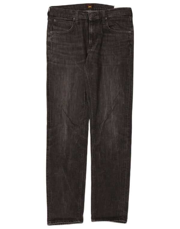 Męskie jeansy Lee Daren Zip Fly W32 L34 Szara bawełna