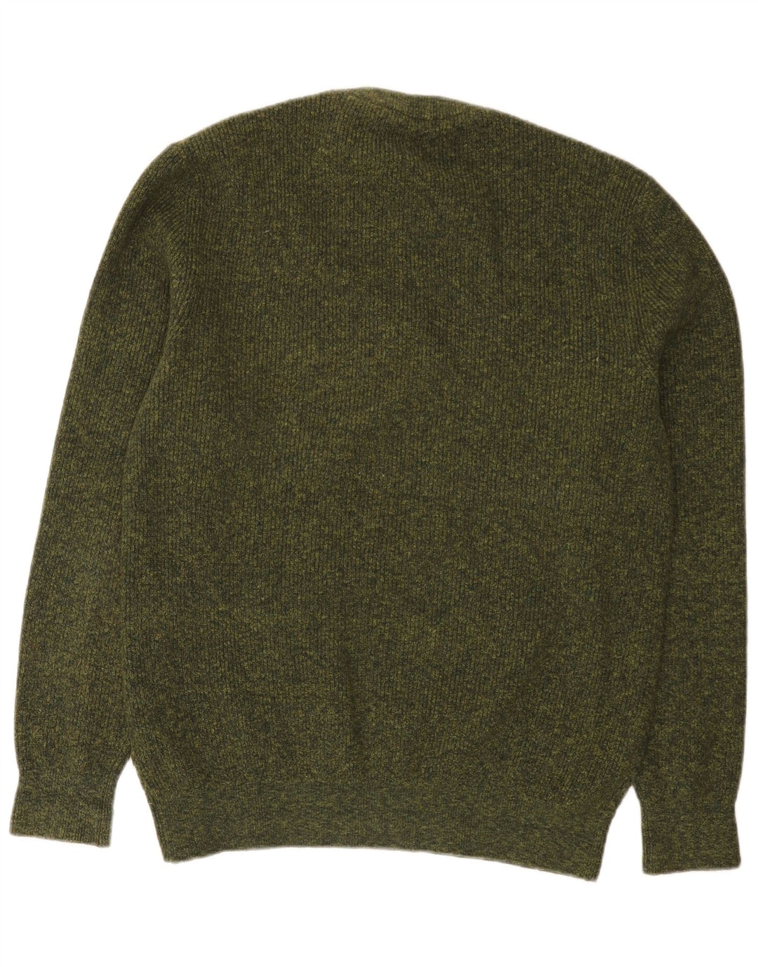 Męski sweter z okrągłym dekoltem Esprit, bawełna w kolorze khaki
