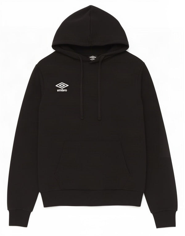Męski sweter z kapturem Umbro, duży, czarny, bawełniany