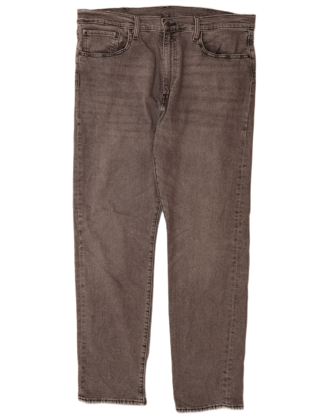 Męskie jeansy Levi's 502 Tapered W38 L34 Szara bawełna