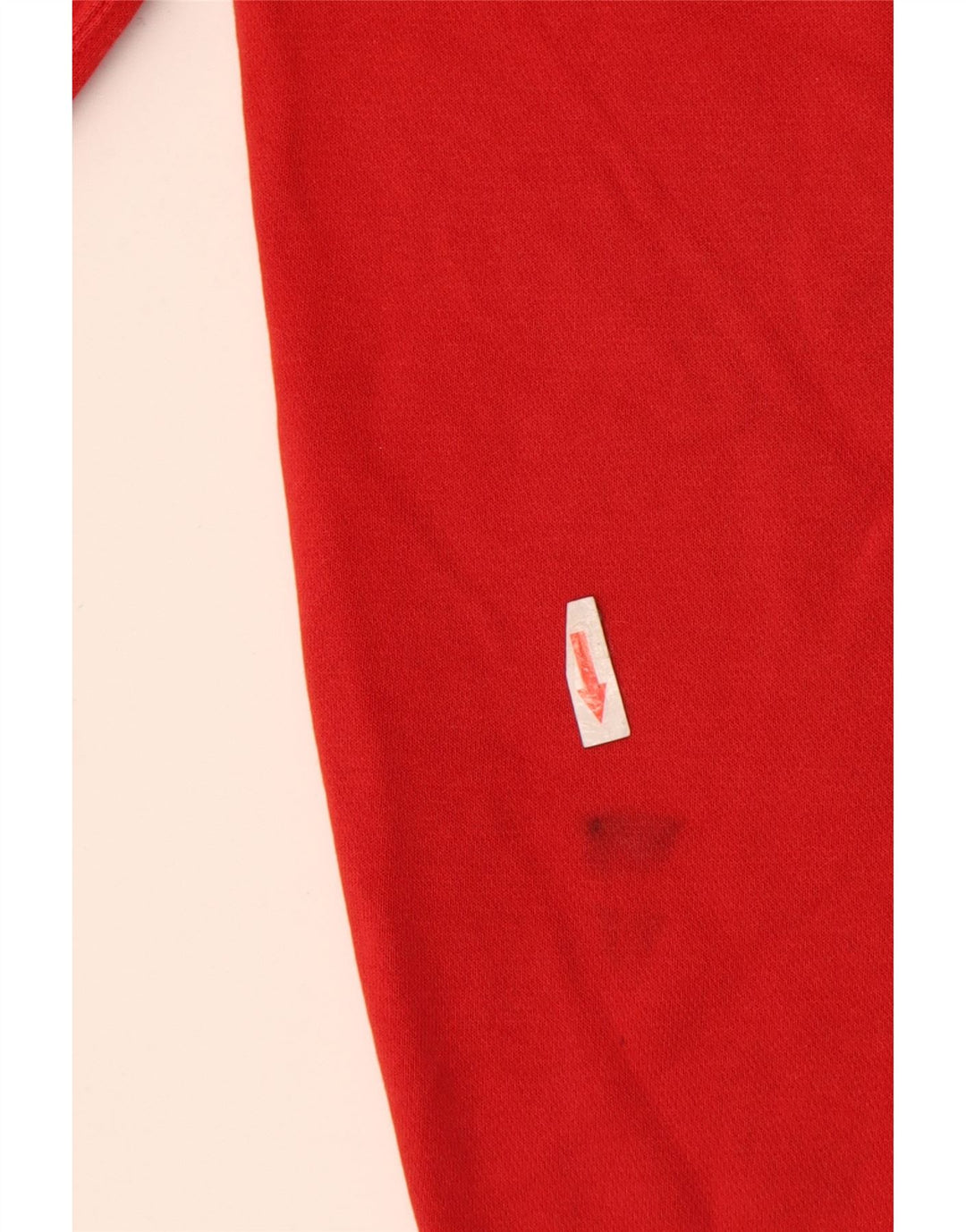 Męski sweter z kapturem Nike, średnio czerwony, bawełniany