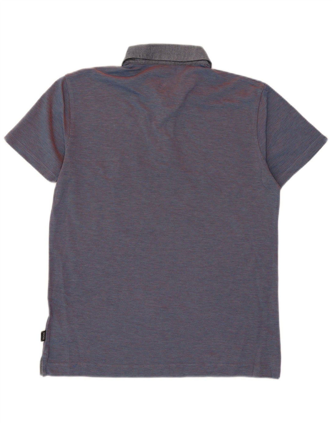 Męska koszulka polo Slim Fit Hugo Boss, duża, bawełniana w granatowe prążki