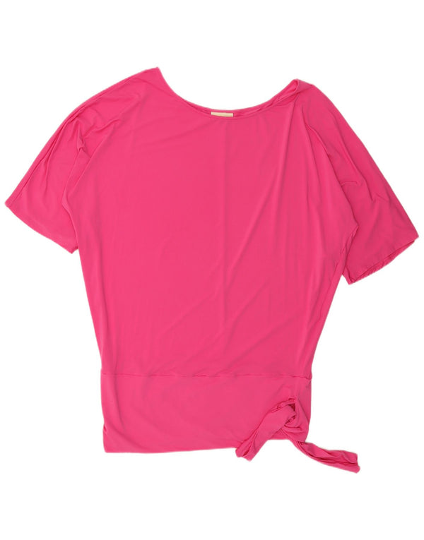 Damska tunika oversize Michael Kors UK 16, duży, różowy nylon