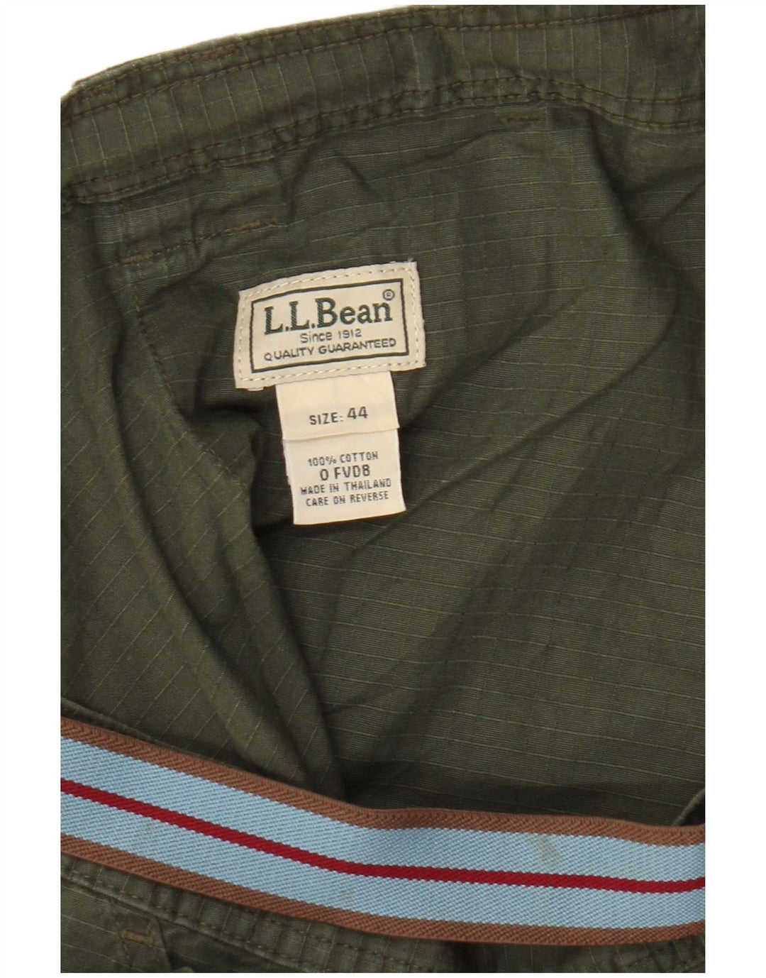 Męskie spodenki cargo L.L.Bean W44 2XL Zielona bawełna