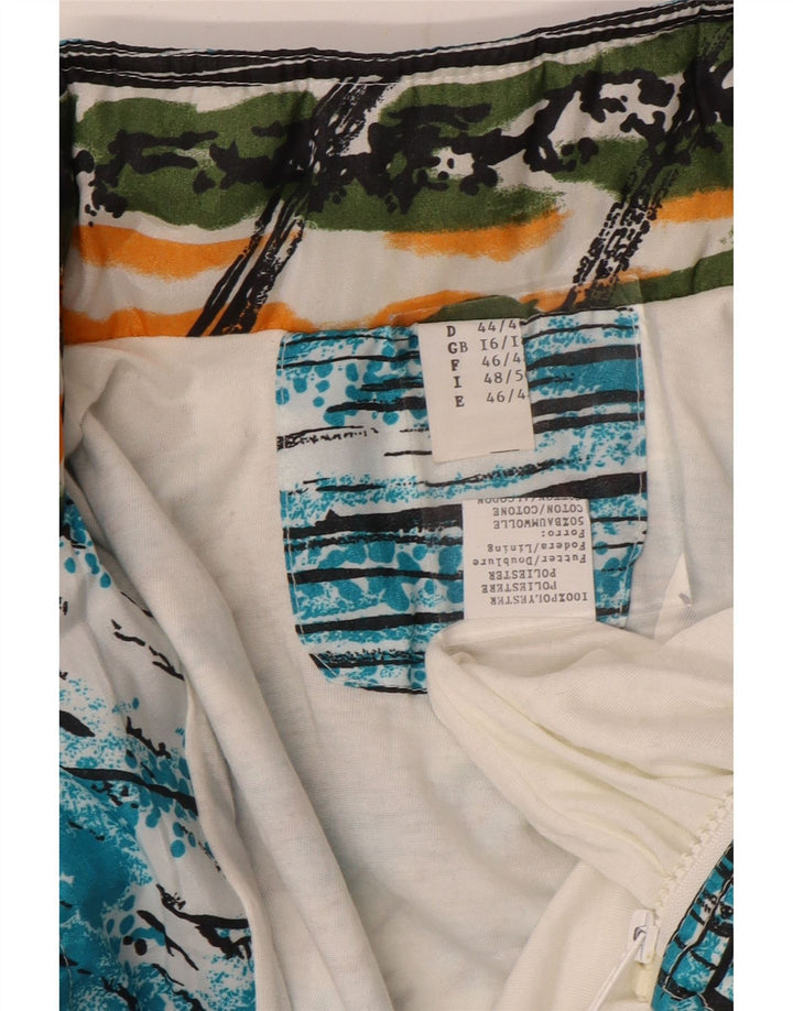 Damska bluza dresowa oversize VINTAGE UK 16, duża niebieska