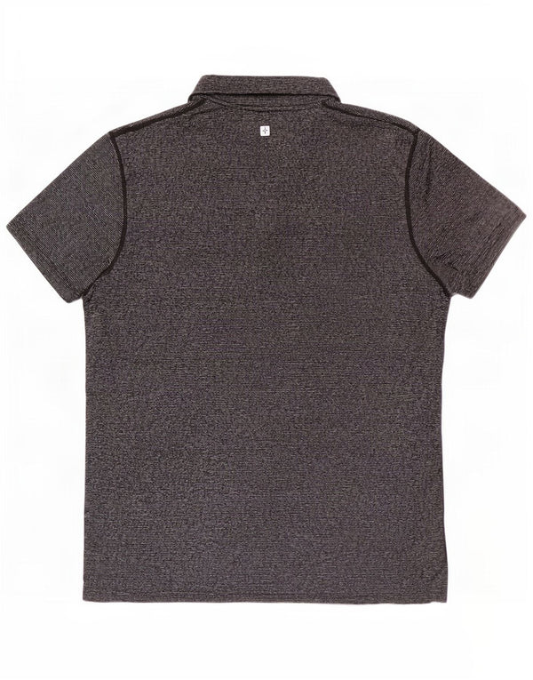 Męska koszulka polo IsoCool XL, szara, nakrapiana, Mountain Warehouse