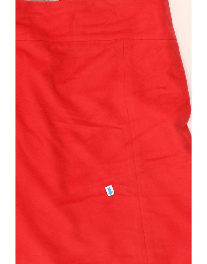 J. CREW Womens A-Line Skirt  W30 Medium Red Vintage J. Crew and Second-Hand J. Crew from Messina Hembry 