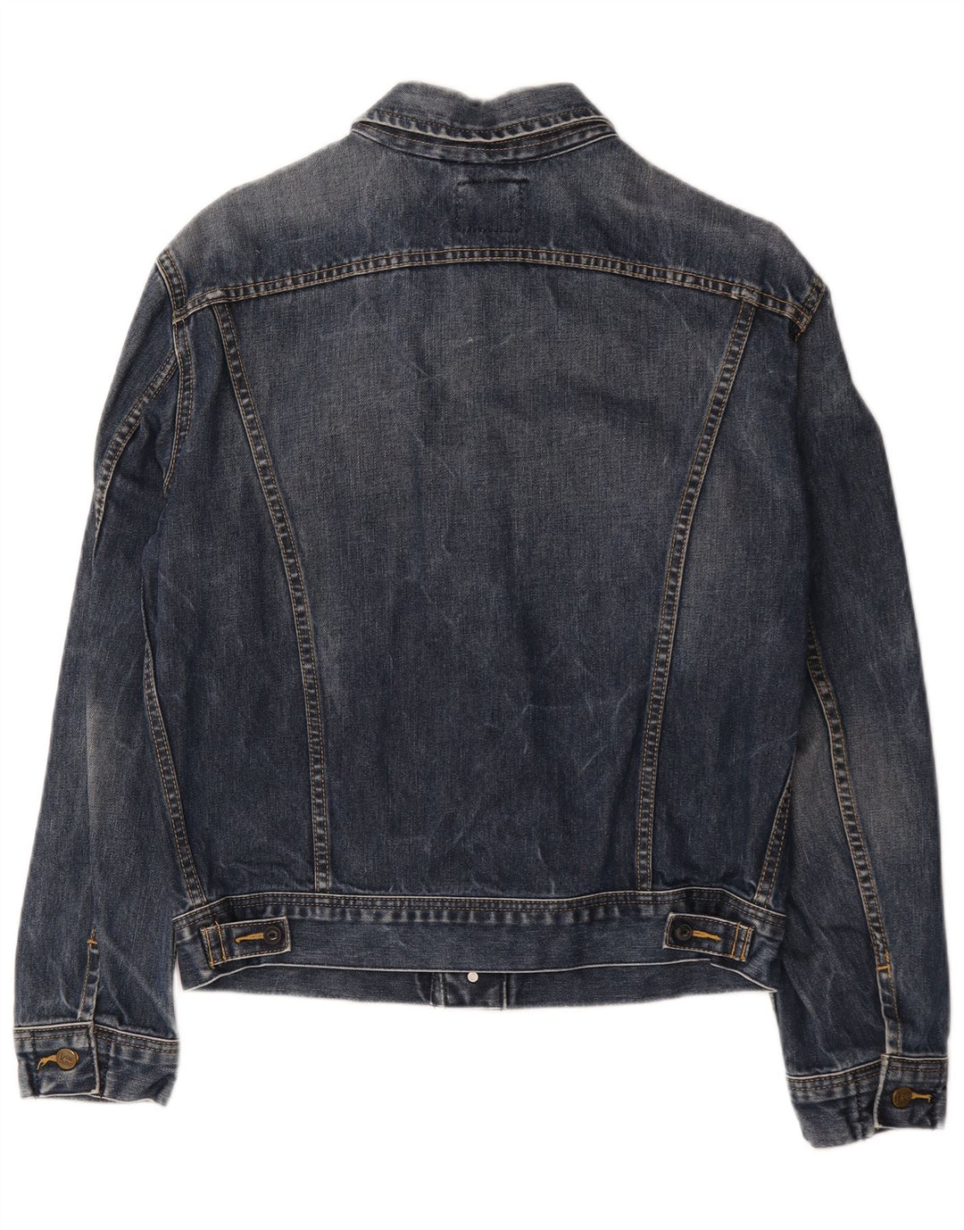 Męska kurtka dżinsowa Lee UK 40, duża, niebieska, bawełniana