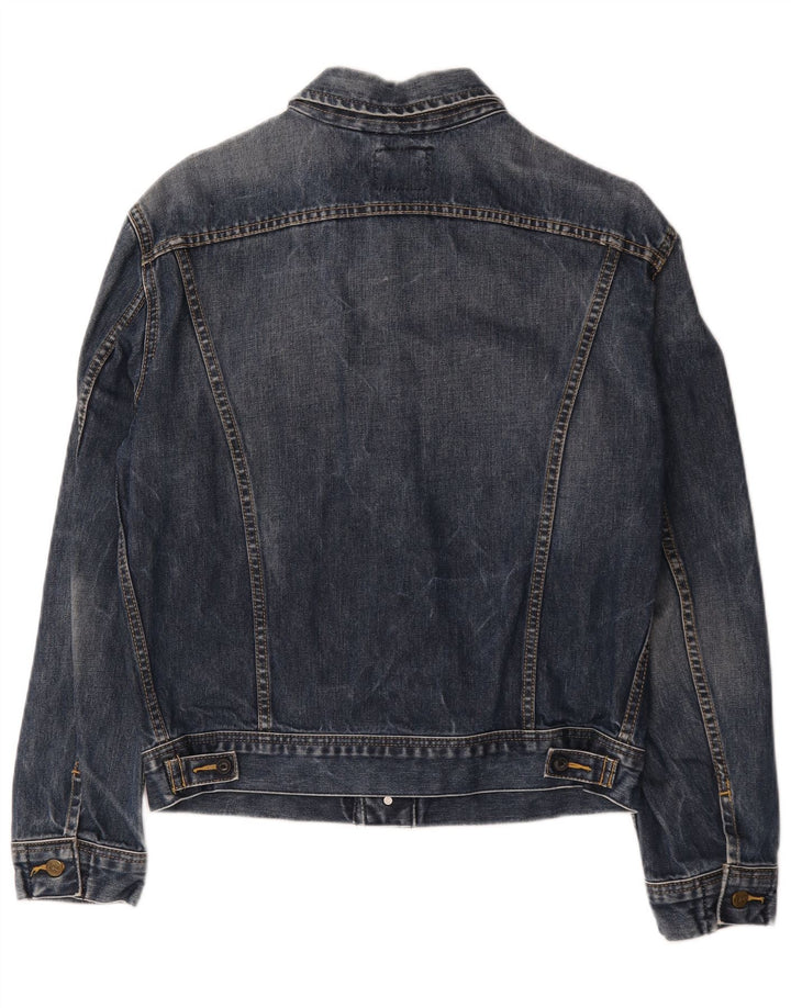 Męska kurtka dżinsowa Lee UK 40, duża, niebieska, bawełniana