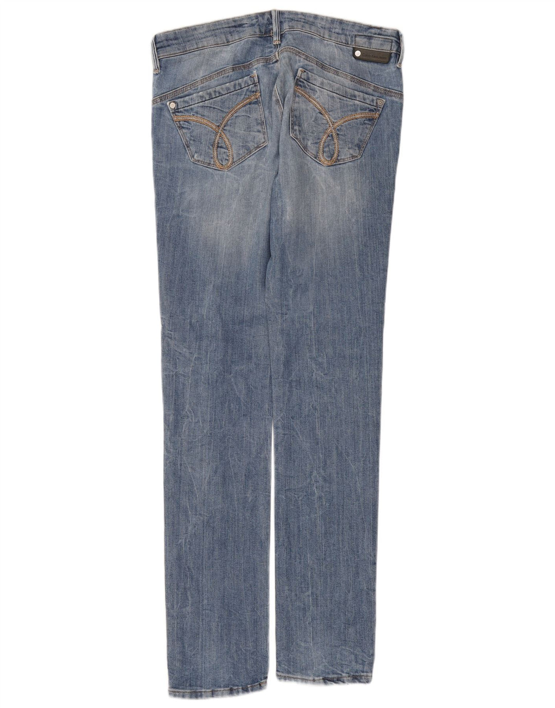 Damskie jeansy Skinny Calvin Klein W30 L33 Niebieskie